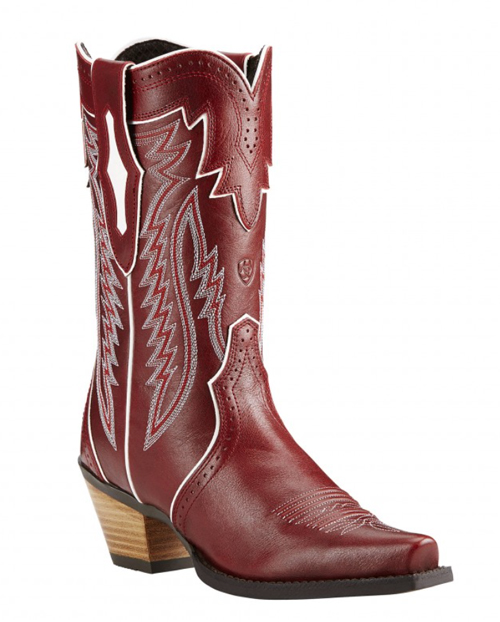 12 Pairs of Red Cowboy Boots | Horses & Heels